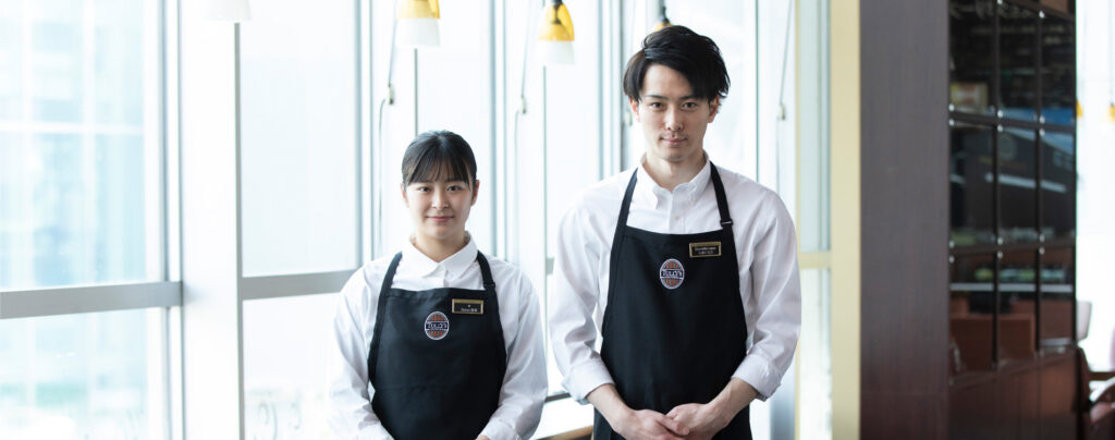 ターリーズの店員